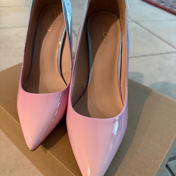 Also ombré pink and blue heels - Picture 1 of 5